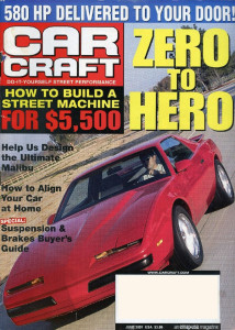CAR CRAFT 2001 JUNE - BUDGET BUILT STREET KILLER